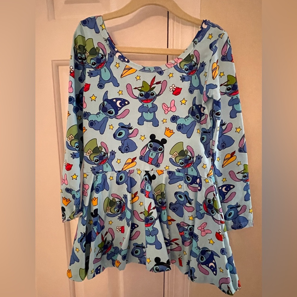 Brand New Never Worn Lilo and Stitch Skirted Leotard Size 7/8. Rare print !!